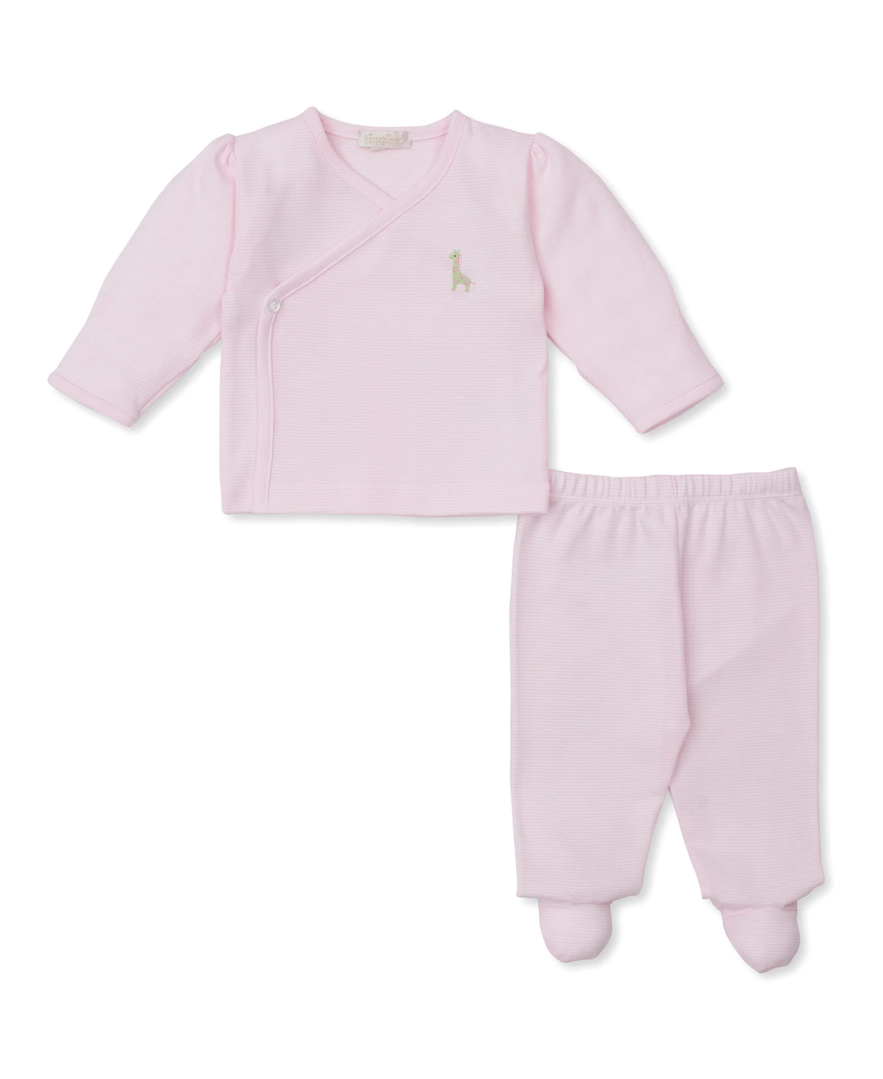 SCE Safari Wild Hand Emb. Cross Tee & Pant Set - Image 2