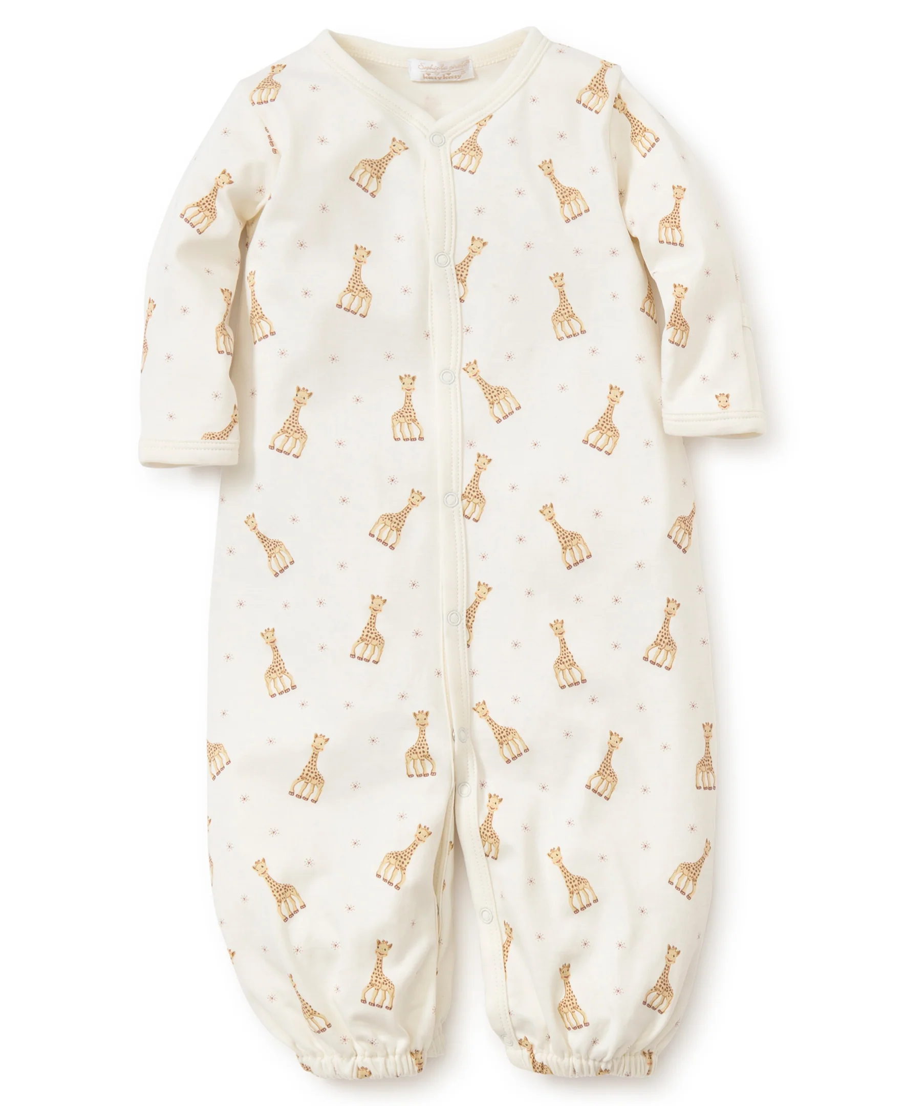 Sophie la girafe Ecru Print Converter Gown - Image 2