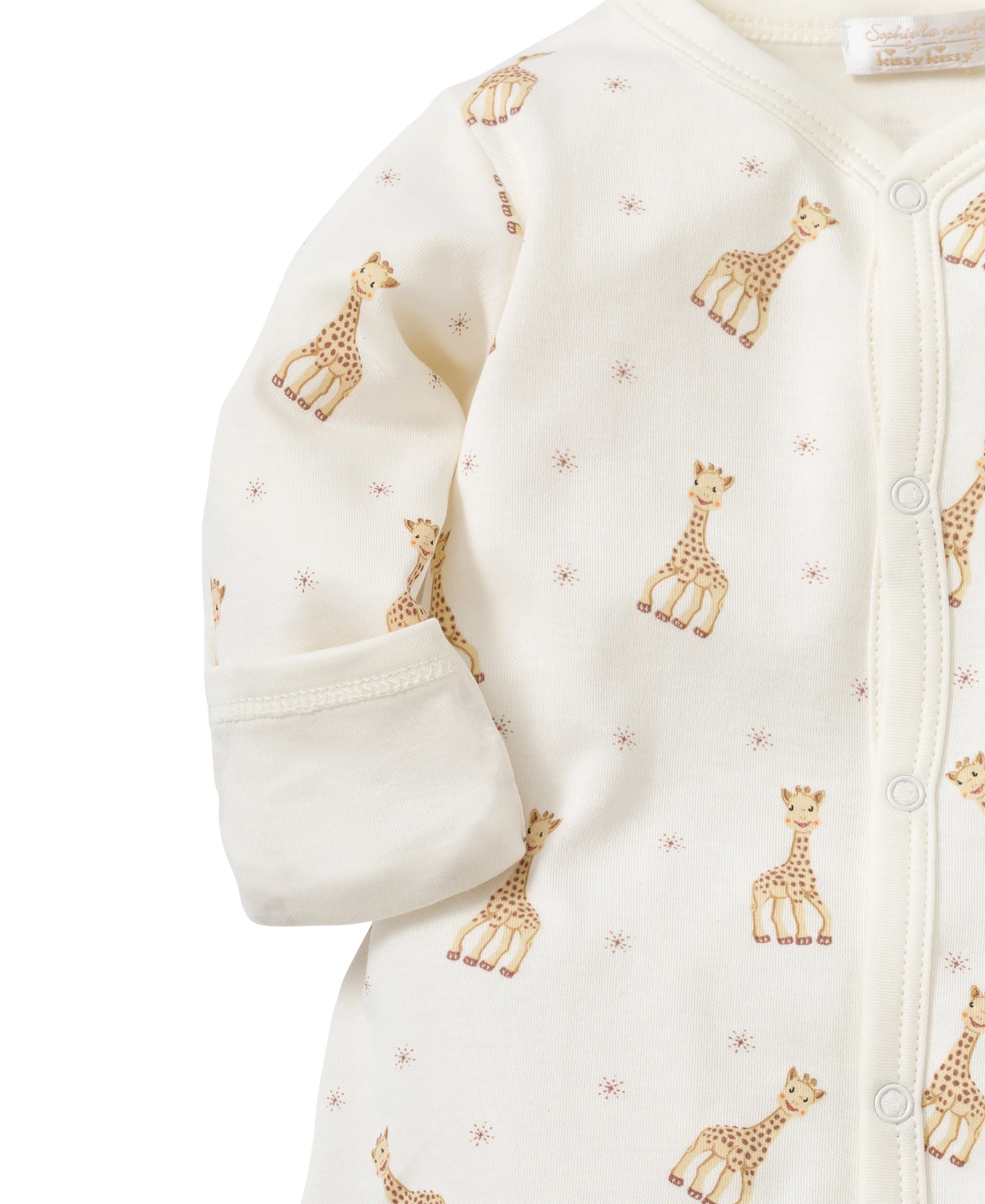 Sophie la girafe Ecru Print Converter Gown - Image 3