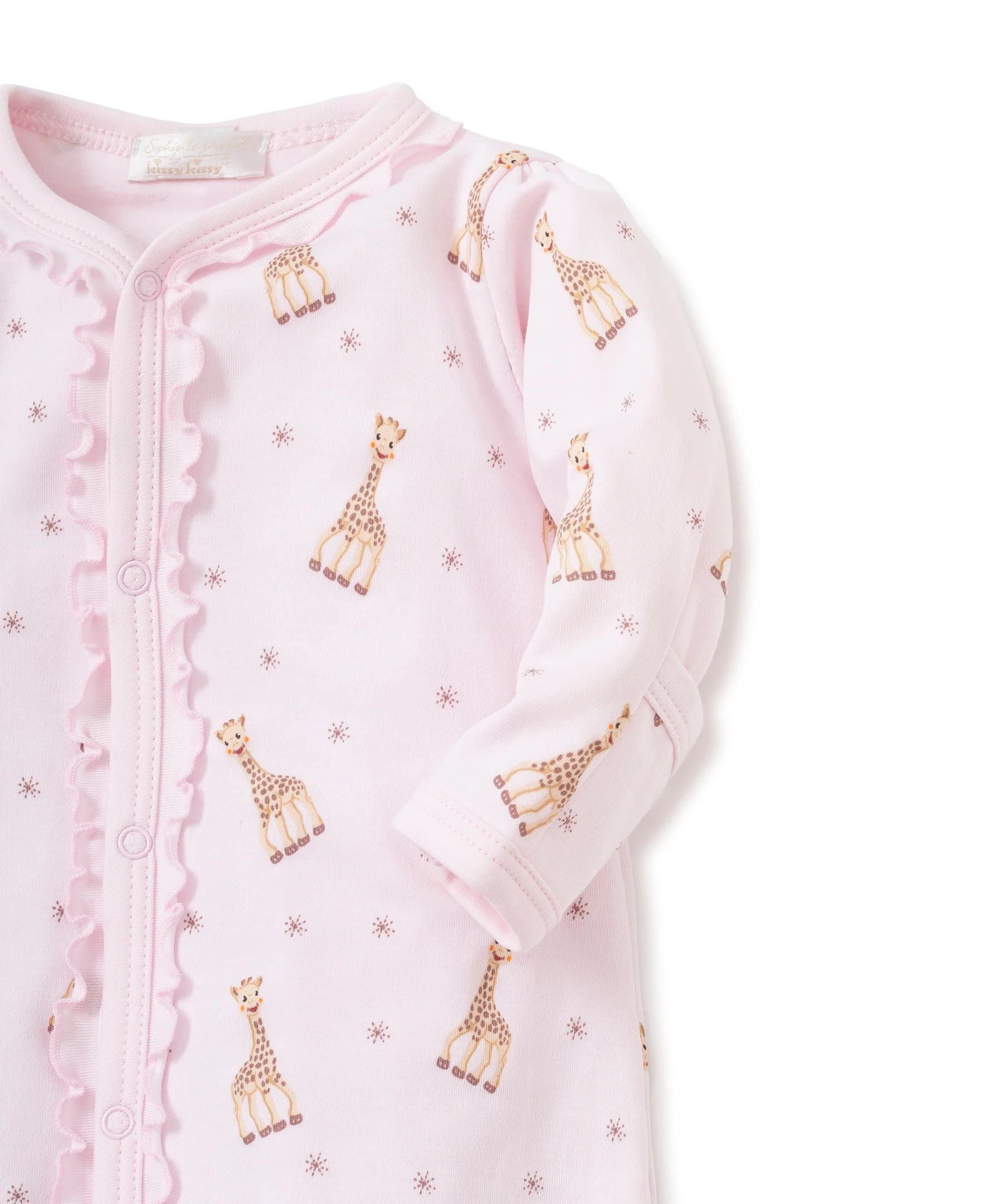 Sophie la girafe Pink Print Footie - Image 2