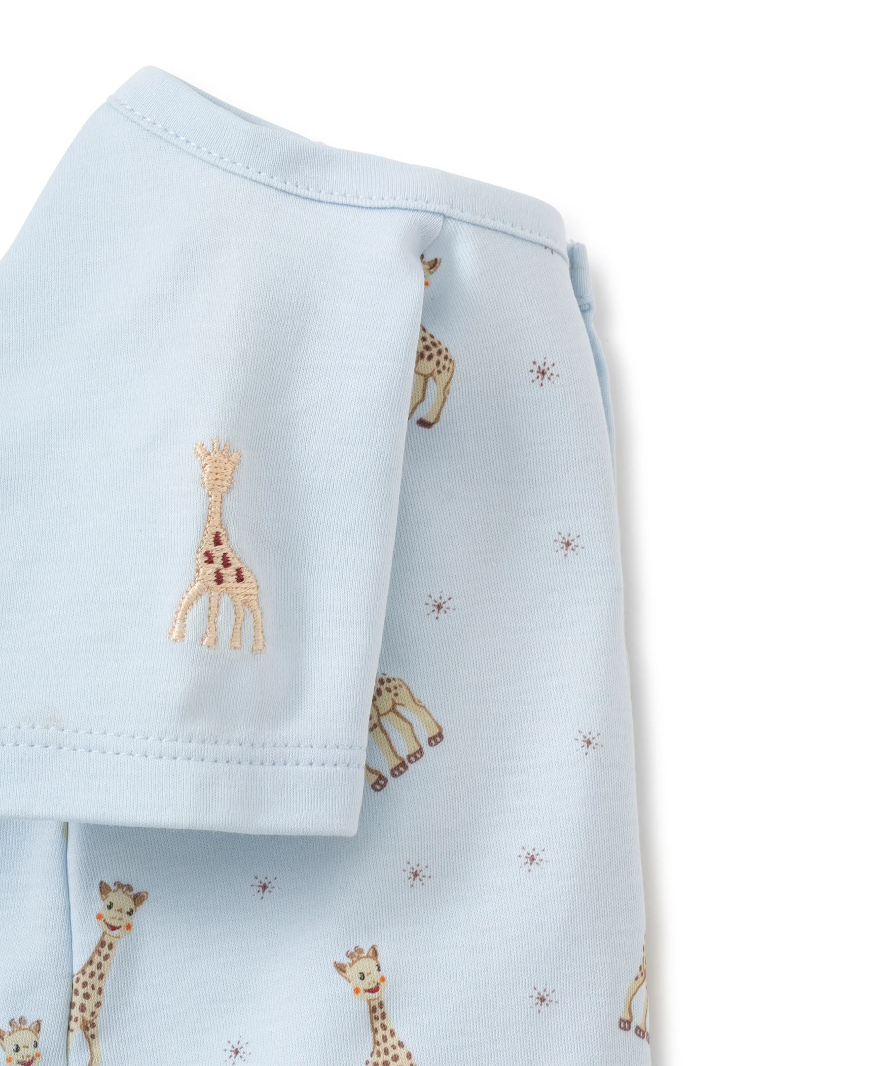 Sophie la girafe Blue Print Short Playsuit - Image 3