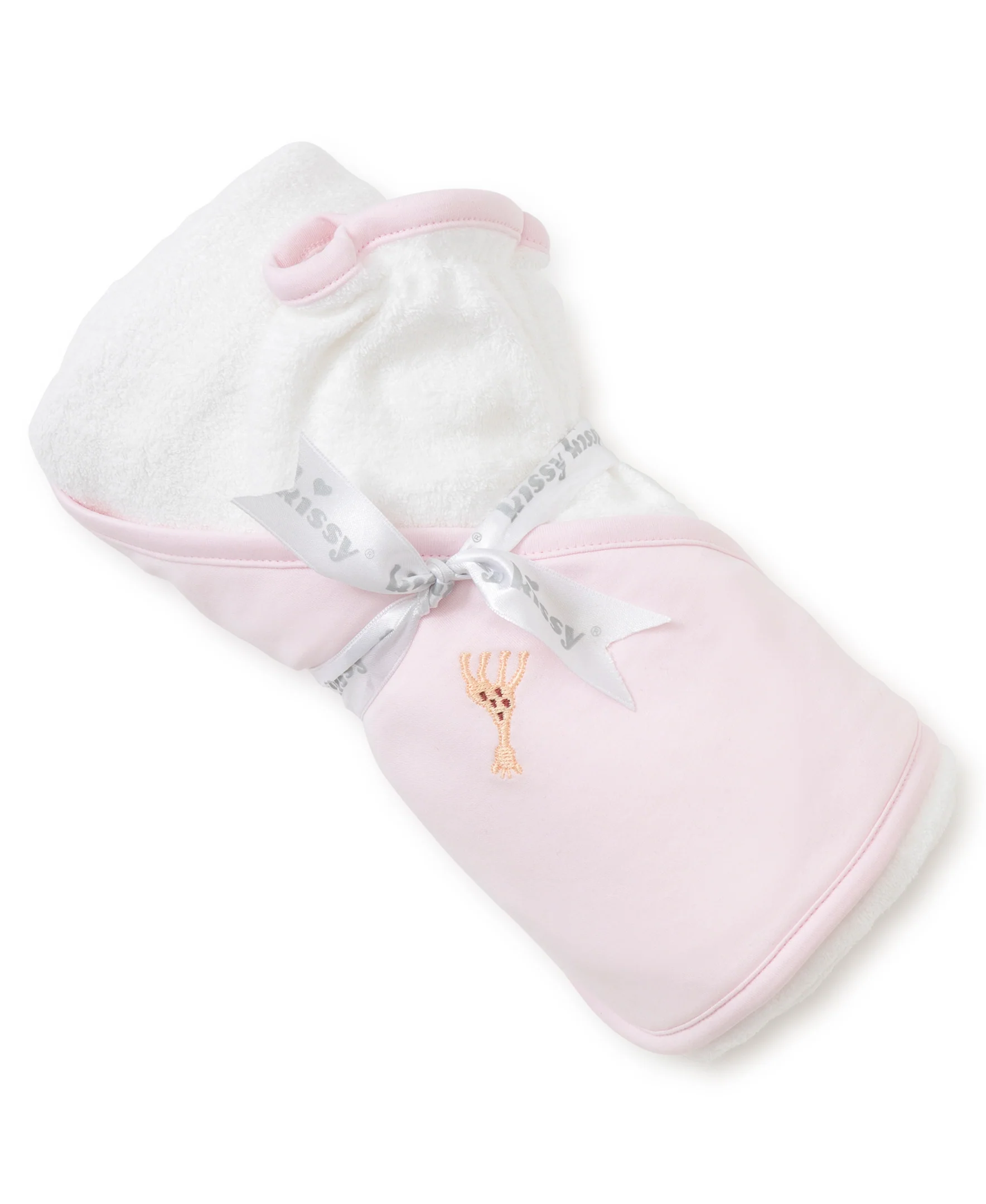 Sophie la girafe Pink Hooded Towel & Mitt Set - Image 3