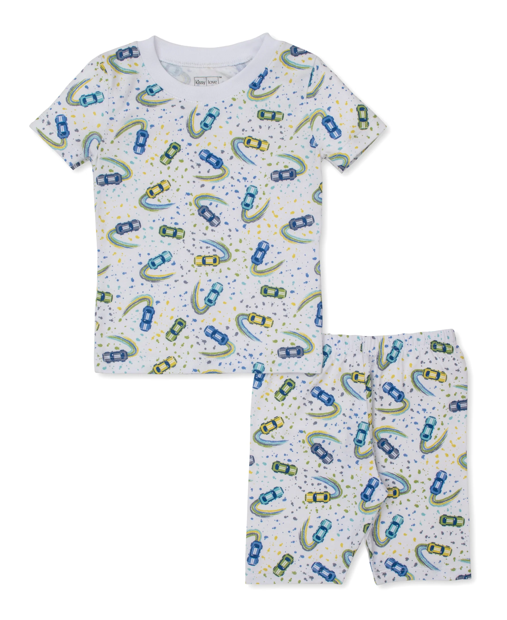 Kissy Love Speedsters StretchFlex Toddler Short Pajama Set - Image 2