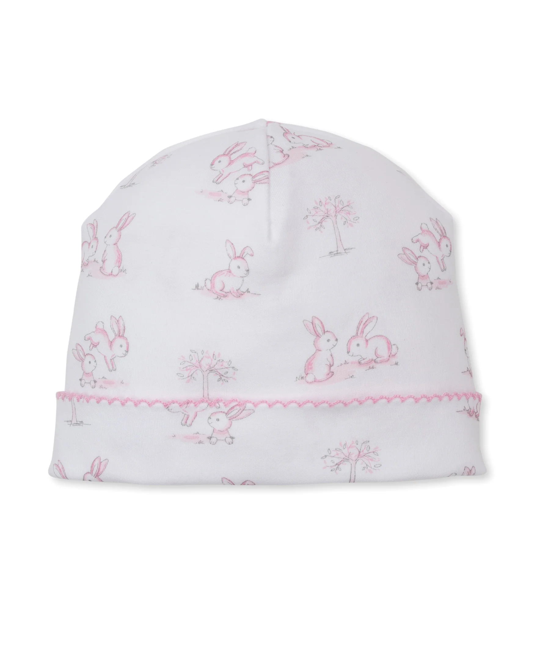 Springtime Bunny Fun Pink Hat - Image 3