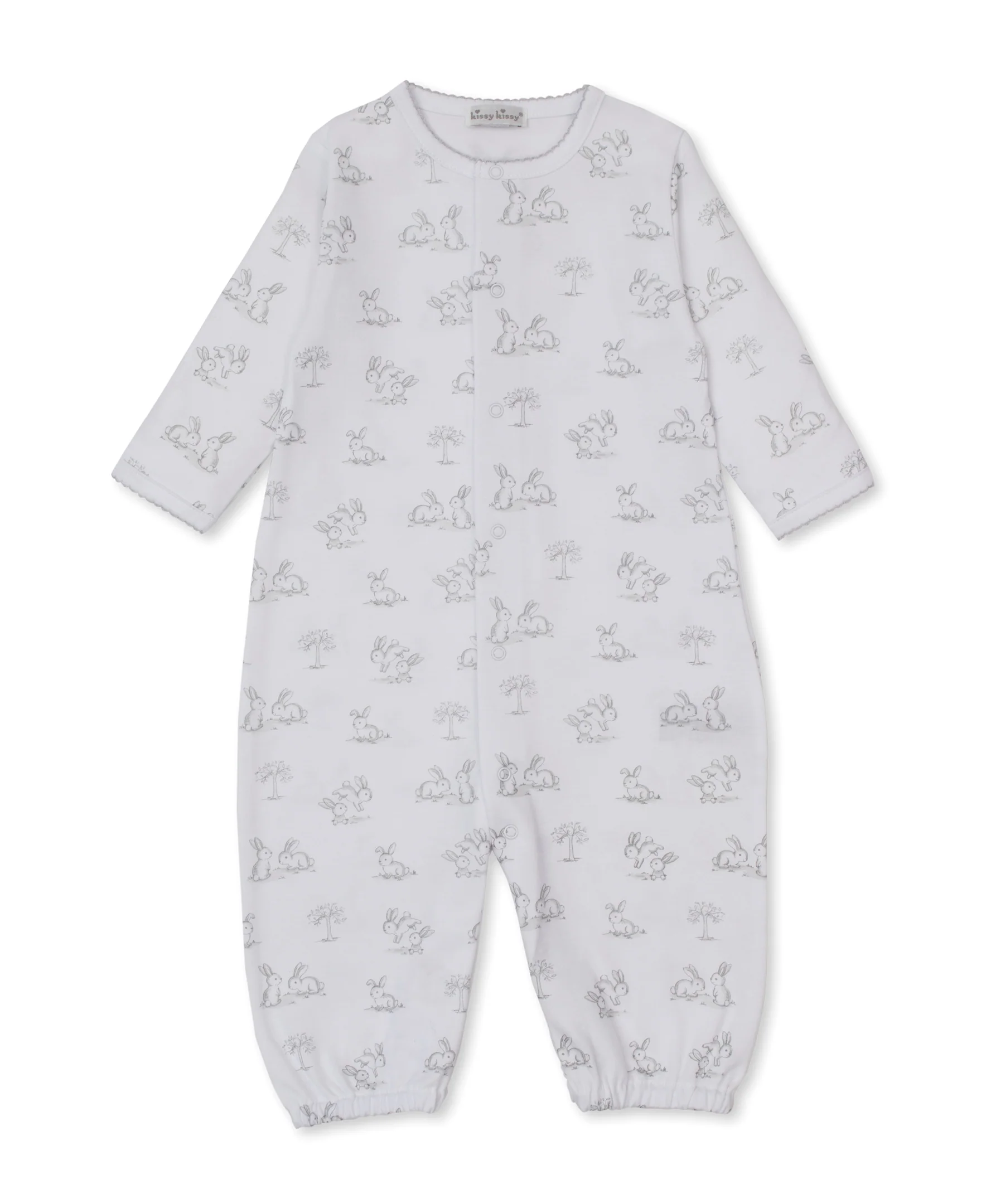 Springtime Bunny Fun Silver Convertible Gown - Image 2