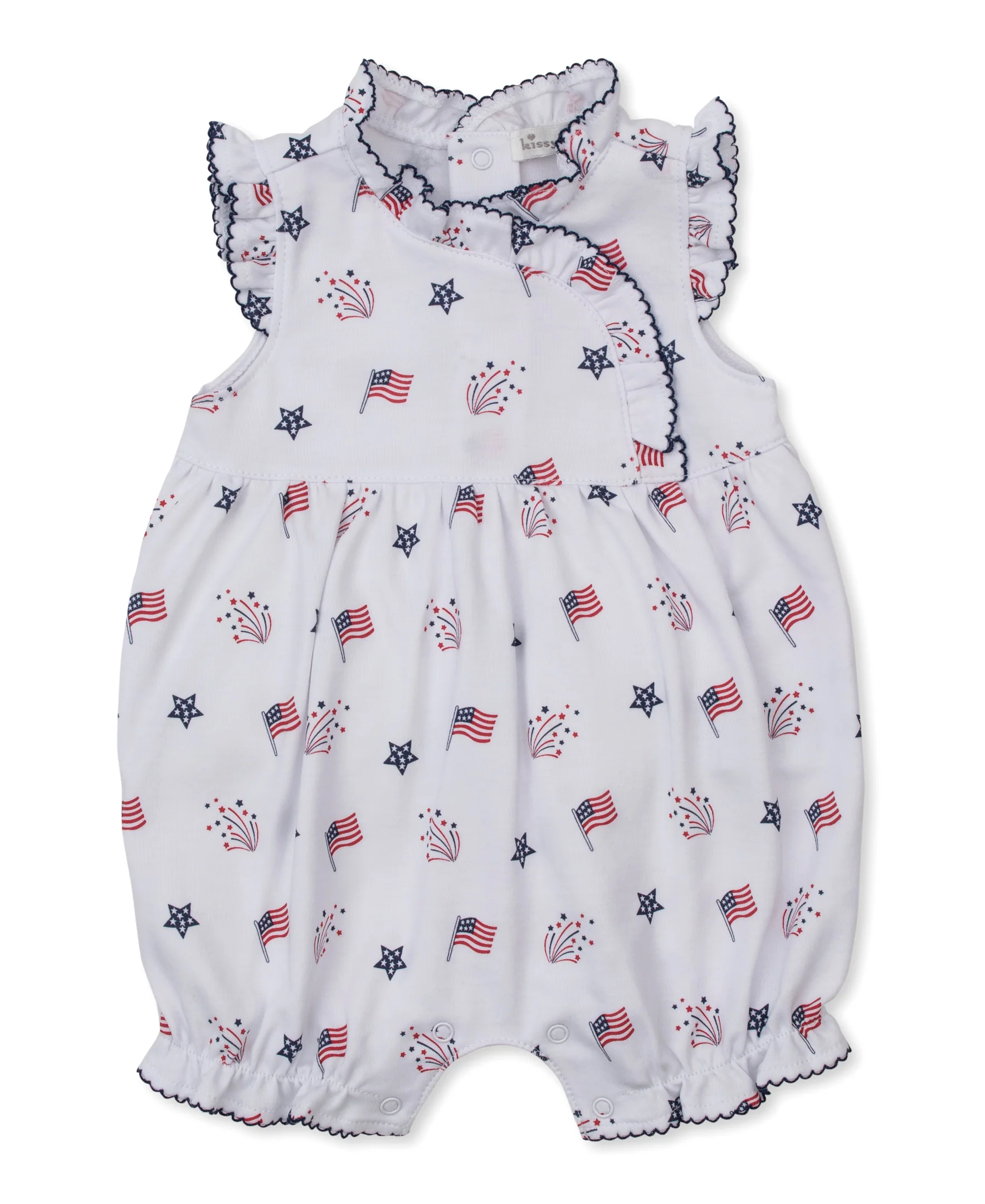 Star-Spangled Freedom Ruffle Playsuit - Image 3