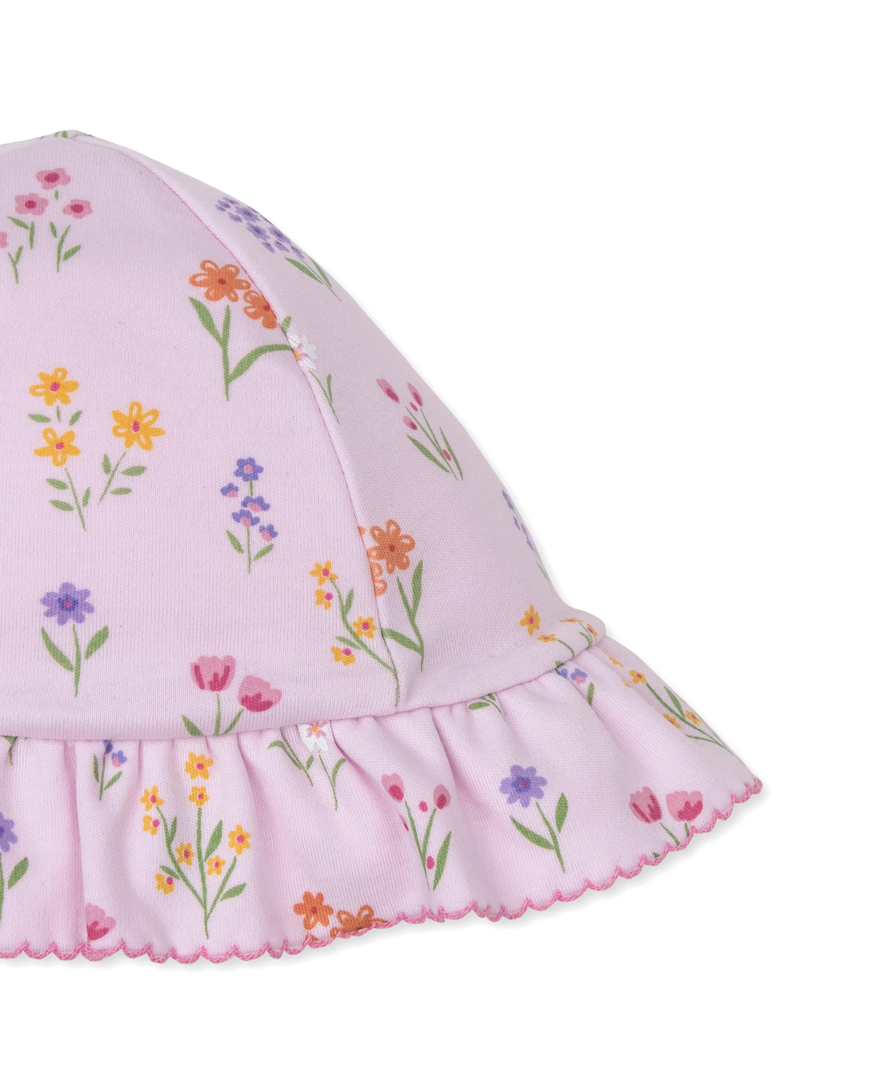 Summer Wildflowers Pink Floppy Hat - Image 2