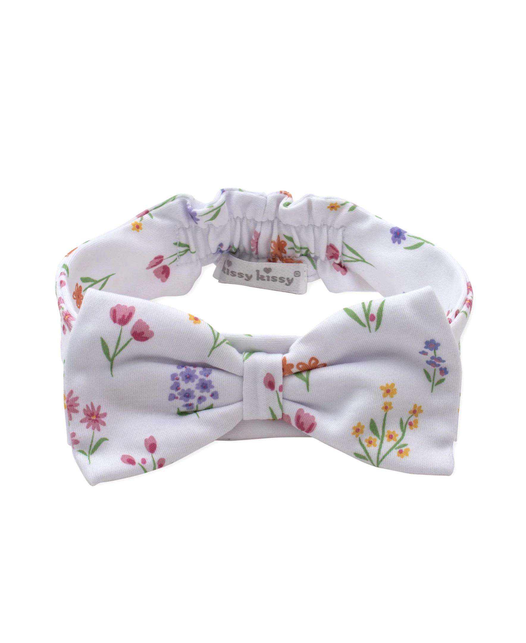 Summer Wildflowers White Headband - Image 2