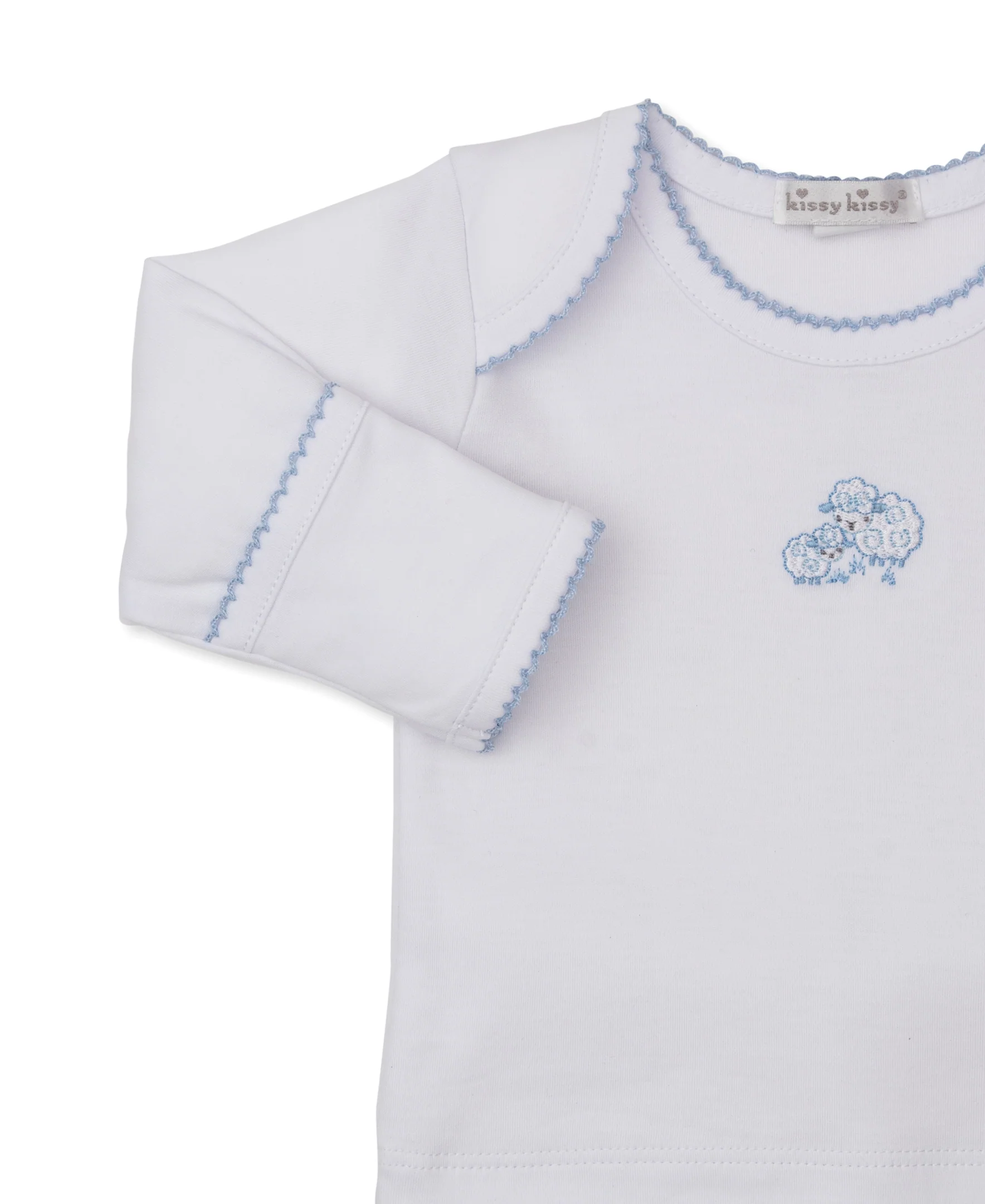 Sweet Sheep Blue Footed Pant Set - Image 3