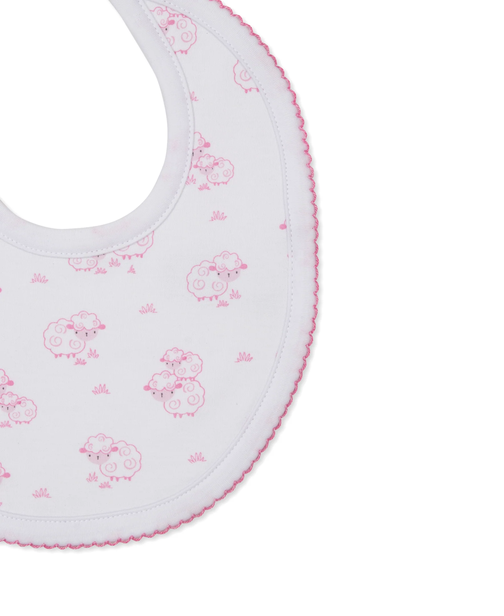 Sweet Sheep Pink Bib - Image 2
