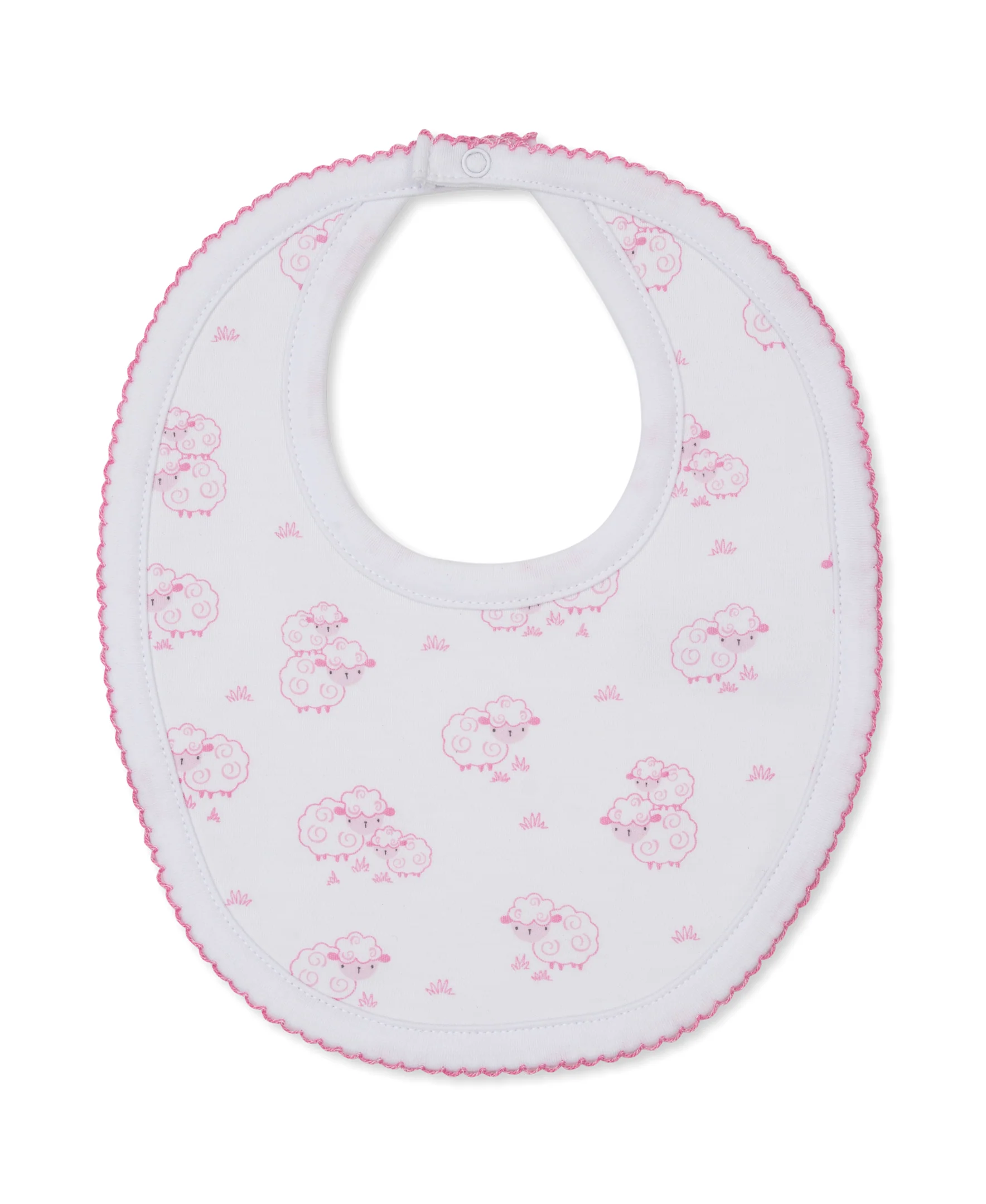 Sweet Sheep Pink Bib - Image 3