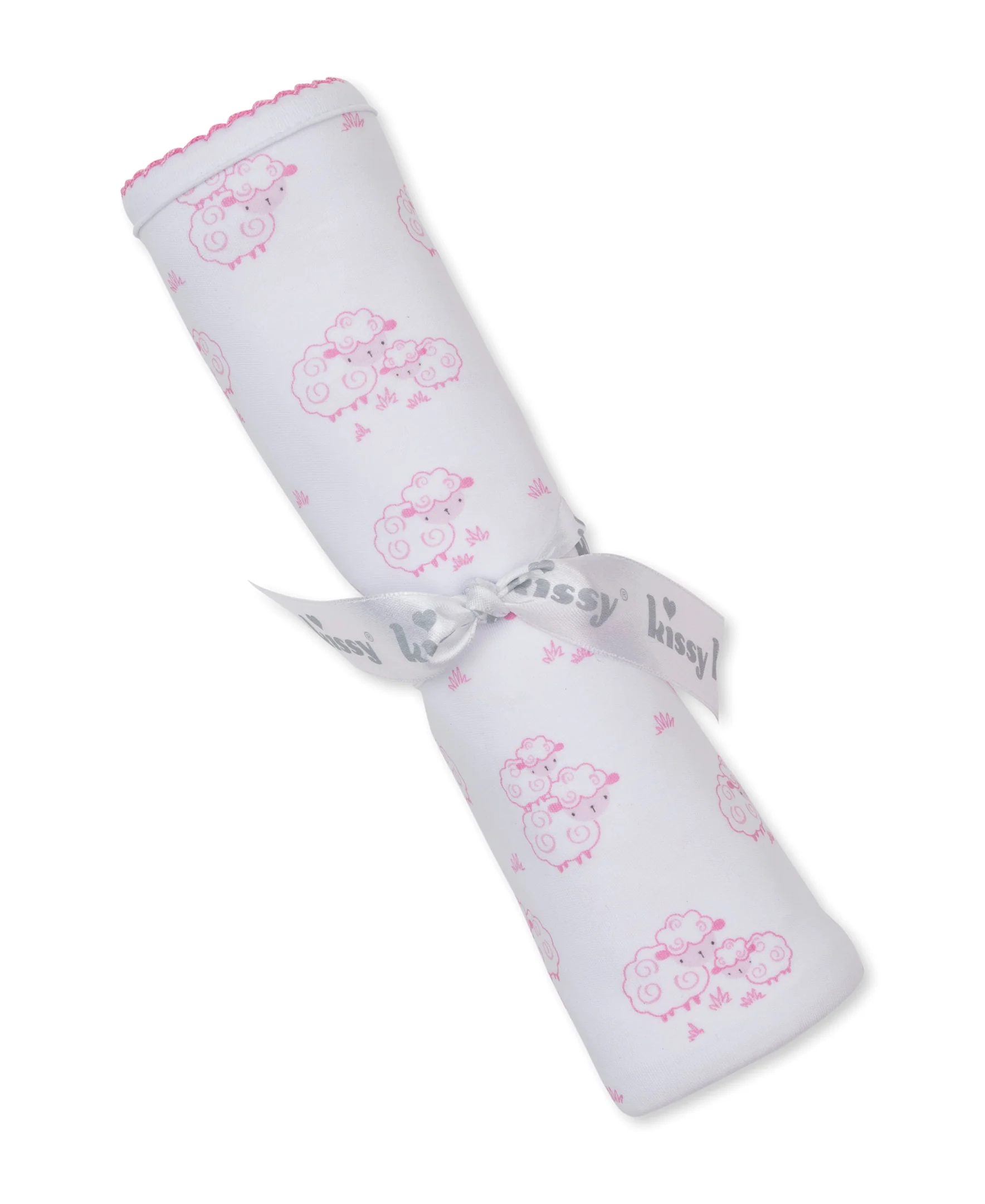 Sweet Sheep Pink Blanket - Image 2