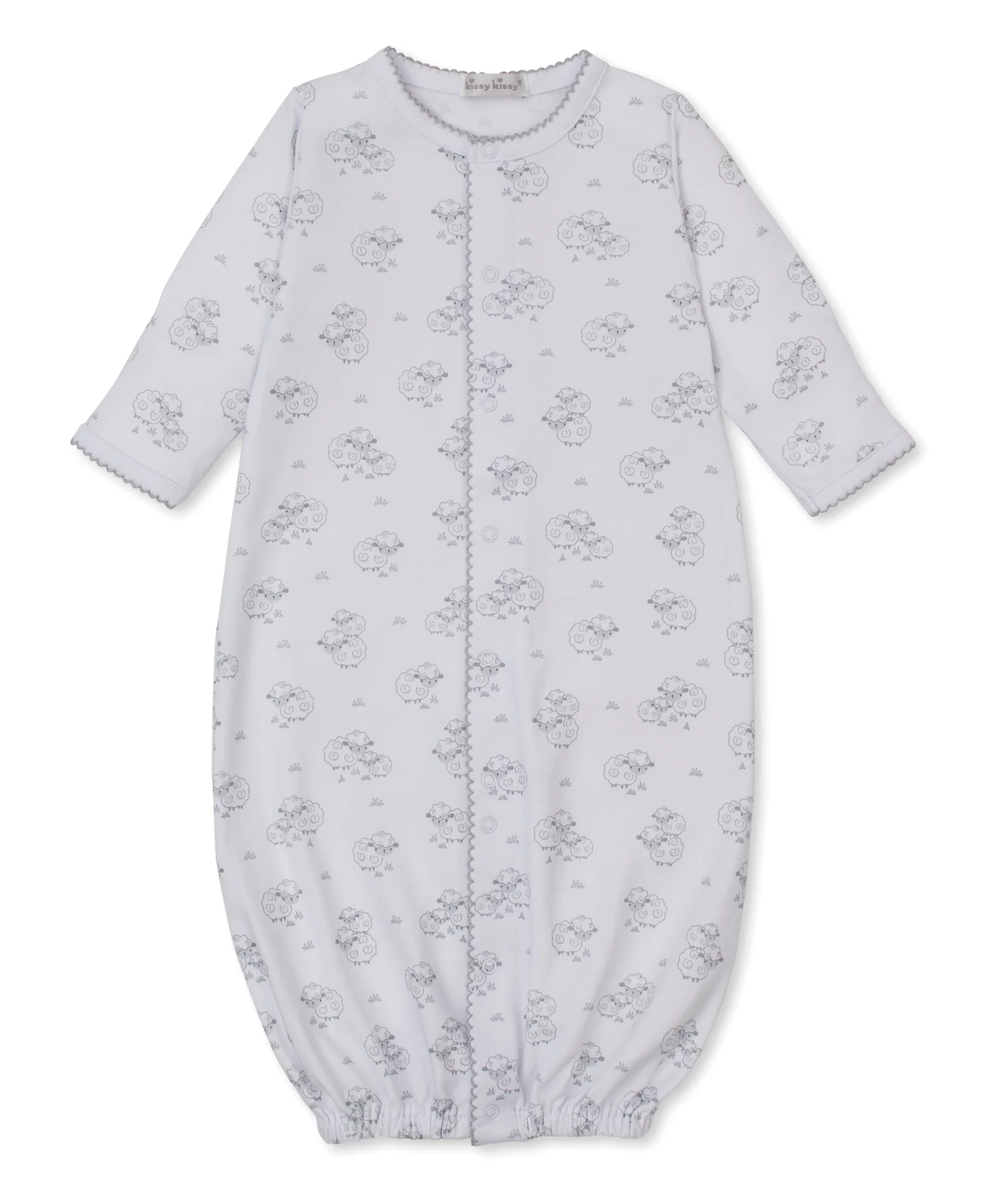 Sweet Sheep Silver Convertible Gown