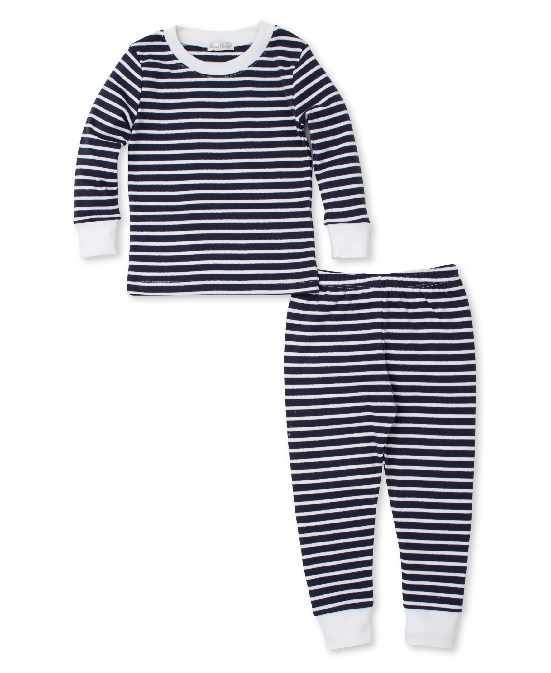 Team Stripes Navy Pajama Set - Image 3