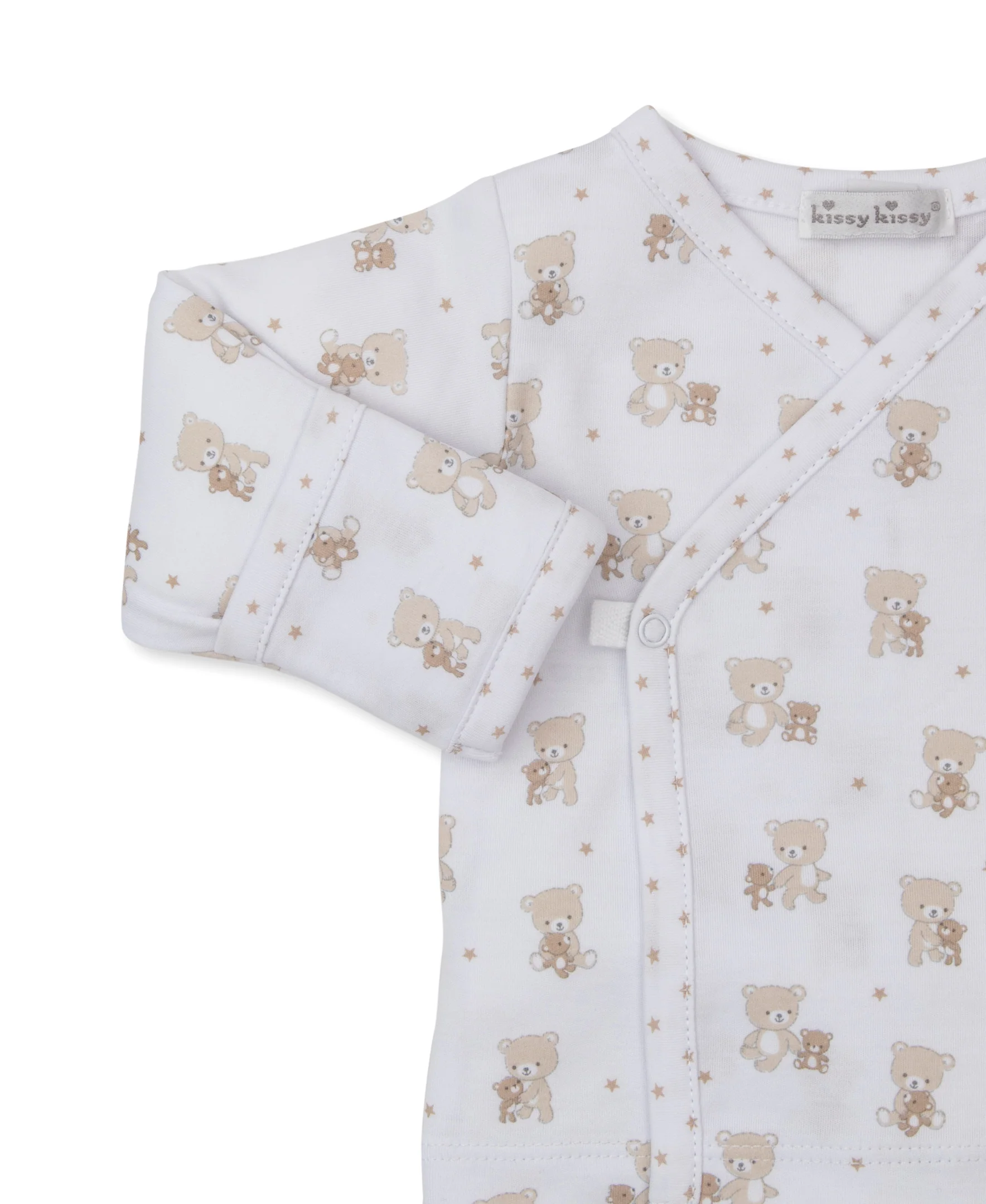 Teddy Bear Love Tan Footed Pant Set - Image 3