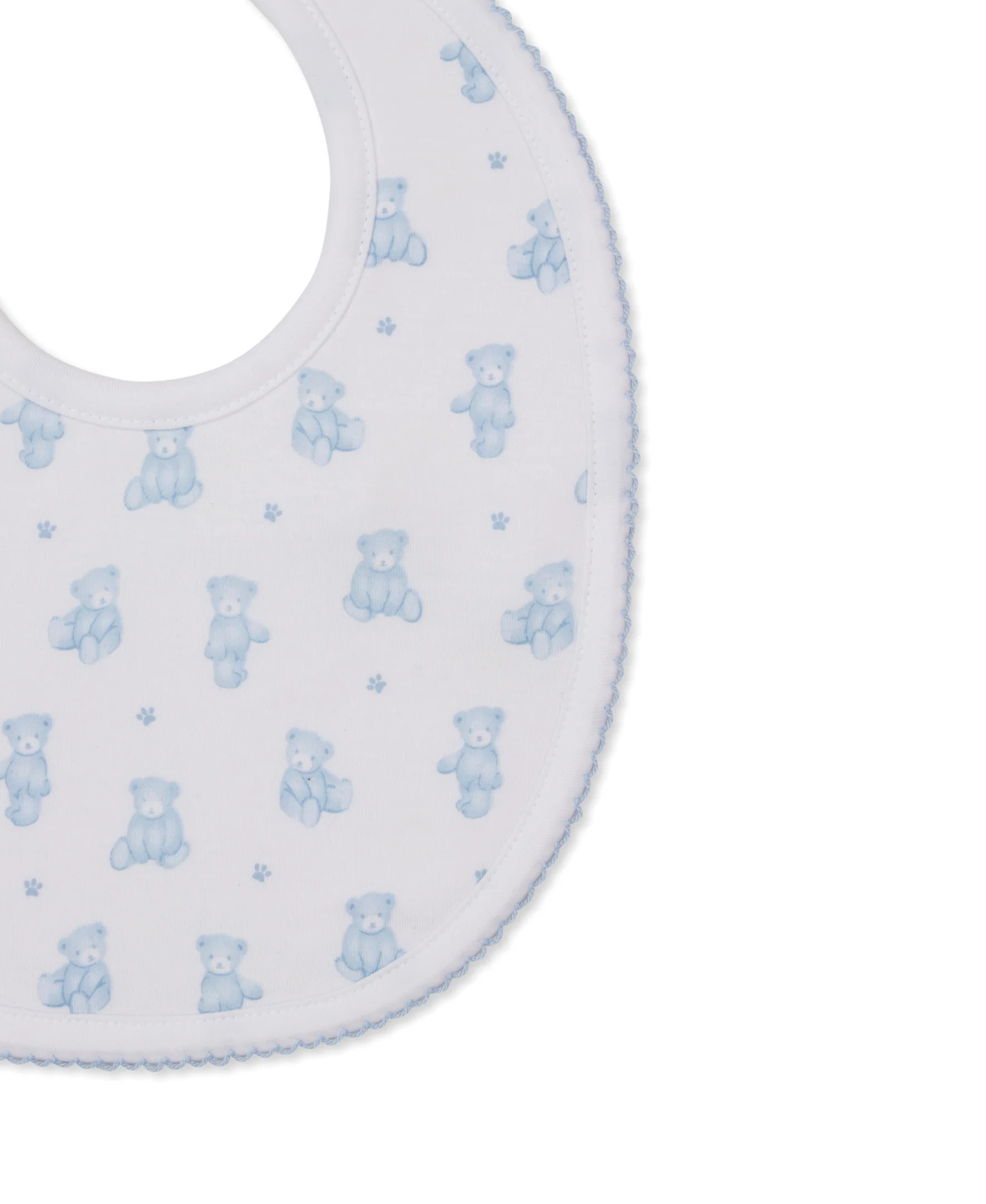 Teddy Bears Blue Bib - Image 2