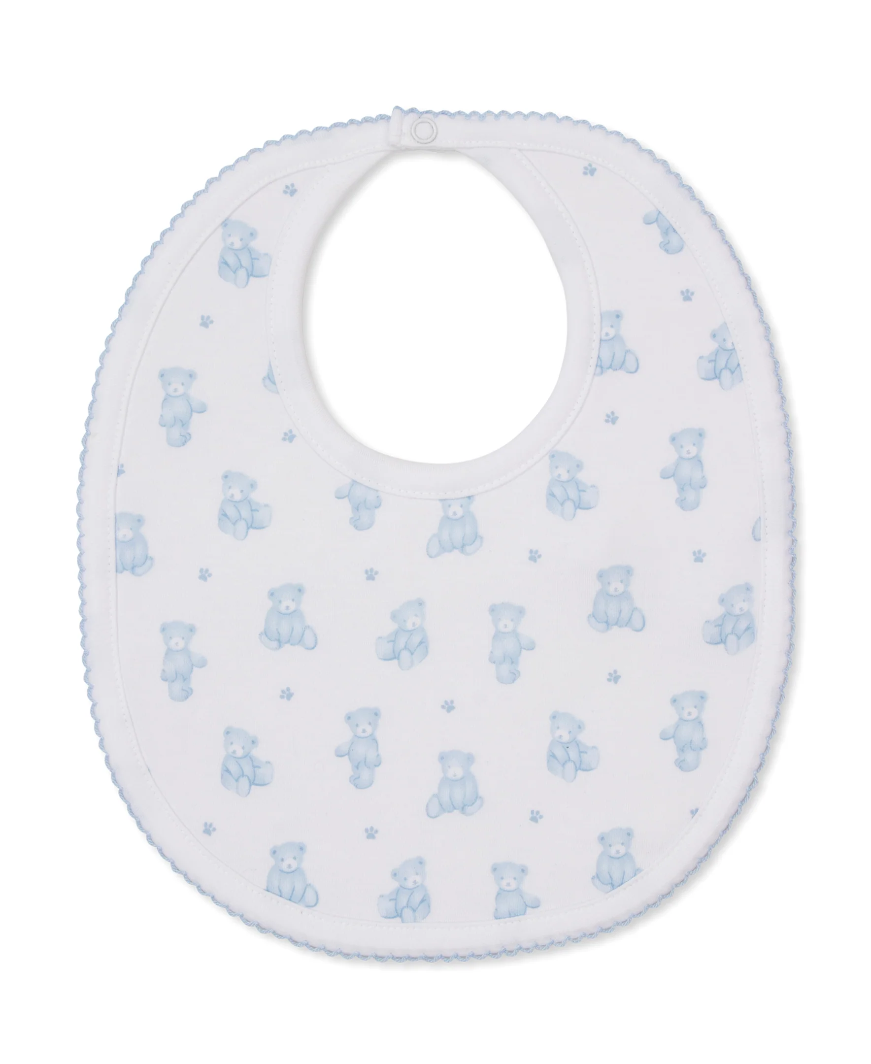 Teddy Bears Blue Bib - Image 3