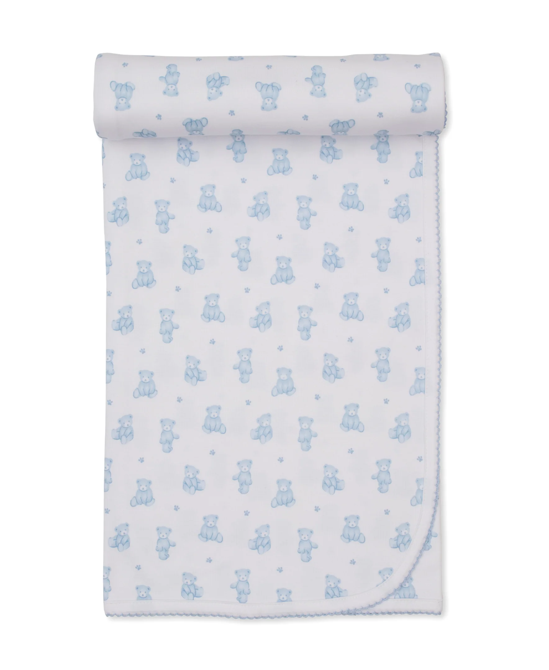 Teddy Bears Blue Blanket - Image 3