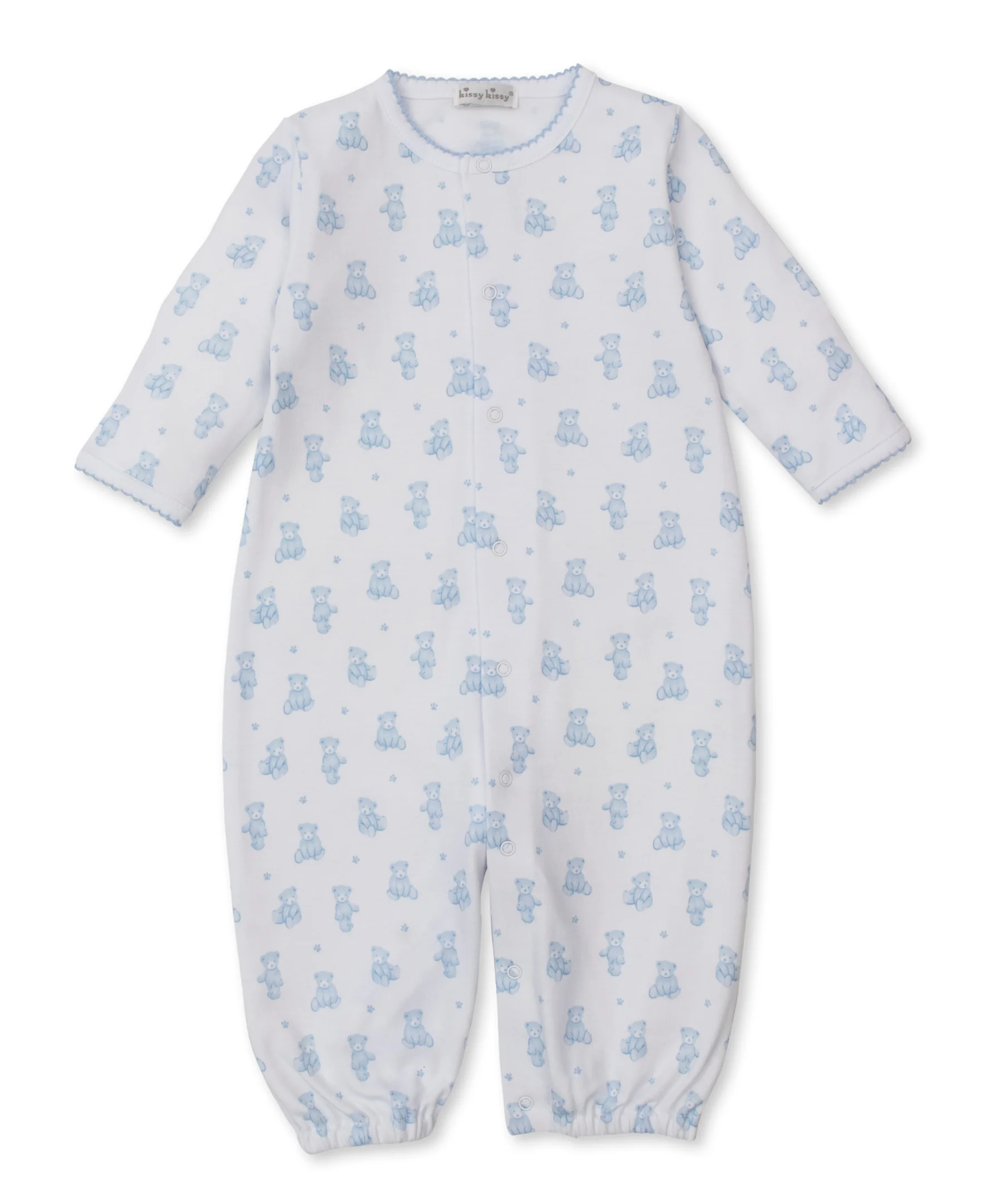Teddy Bears Blue Convertible Gown - Image 2