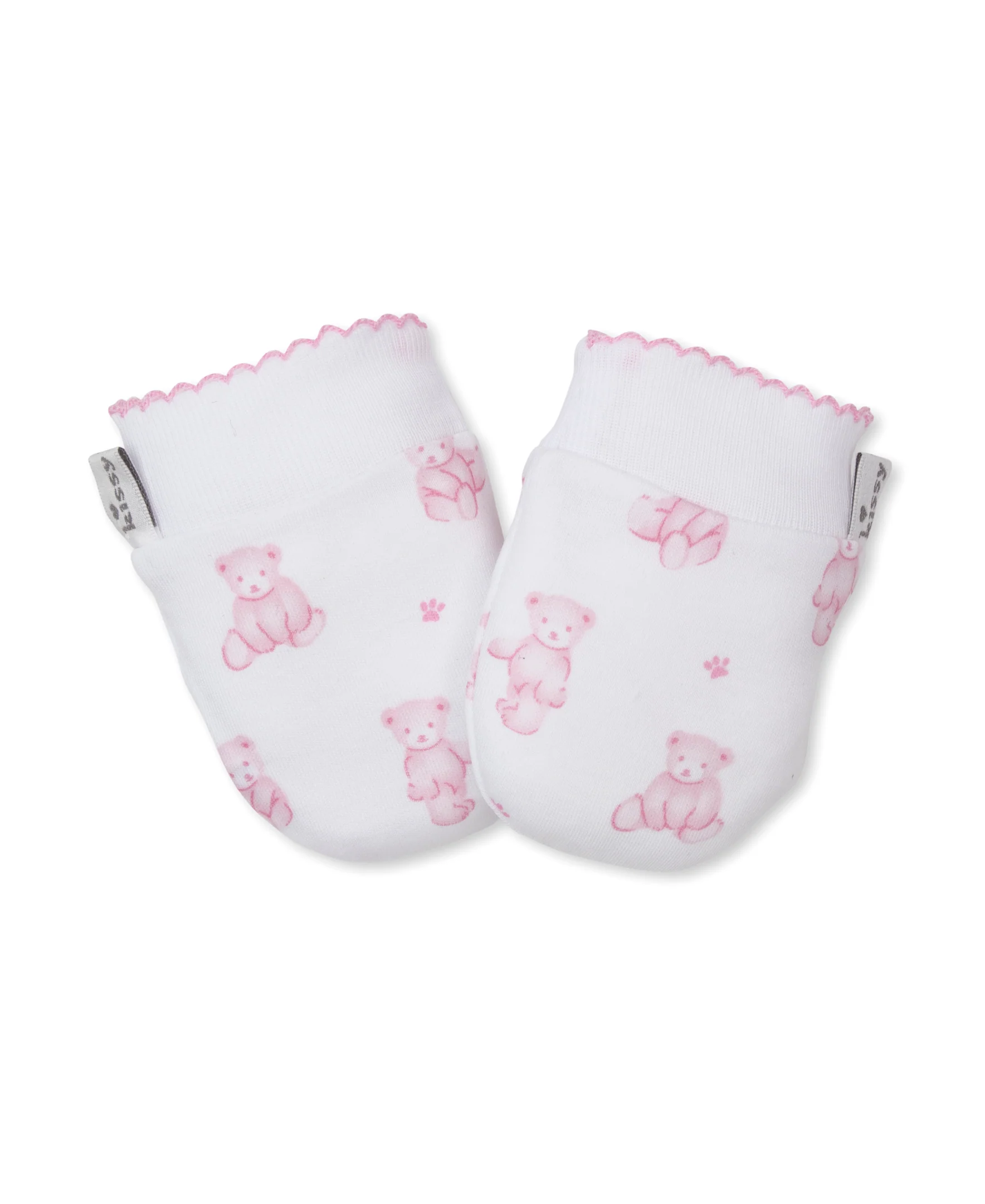 Teddy Bears Pink Mittens