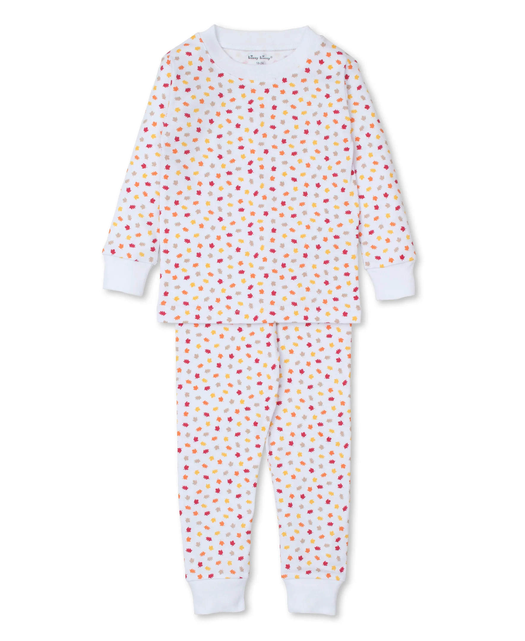 Turkey Time Leaves Pajama Set