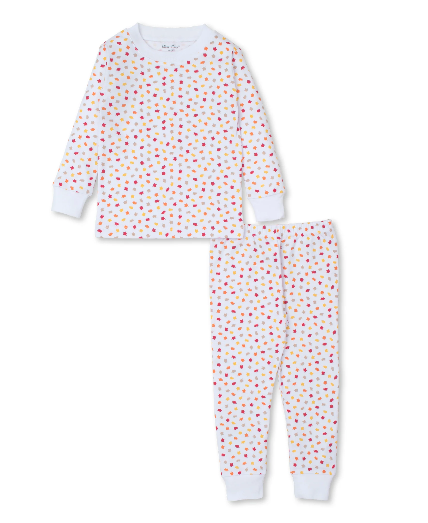 Turkey Time Leaves Pajama Set - Image 3