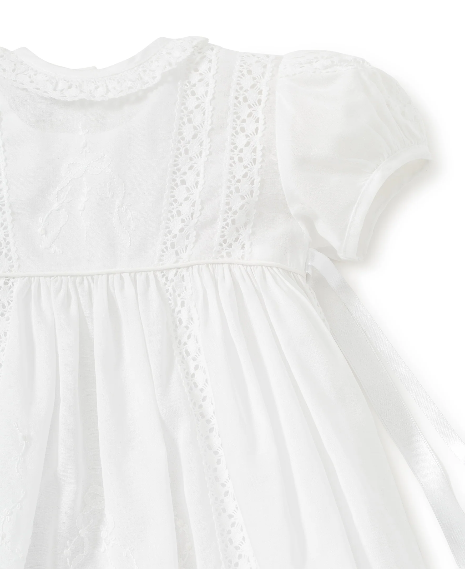 Victoria Christening Gown & Hat Set - Image 3
