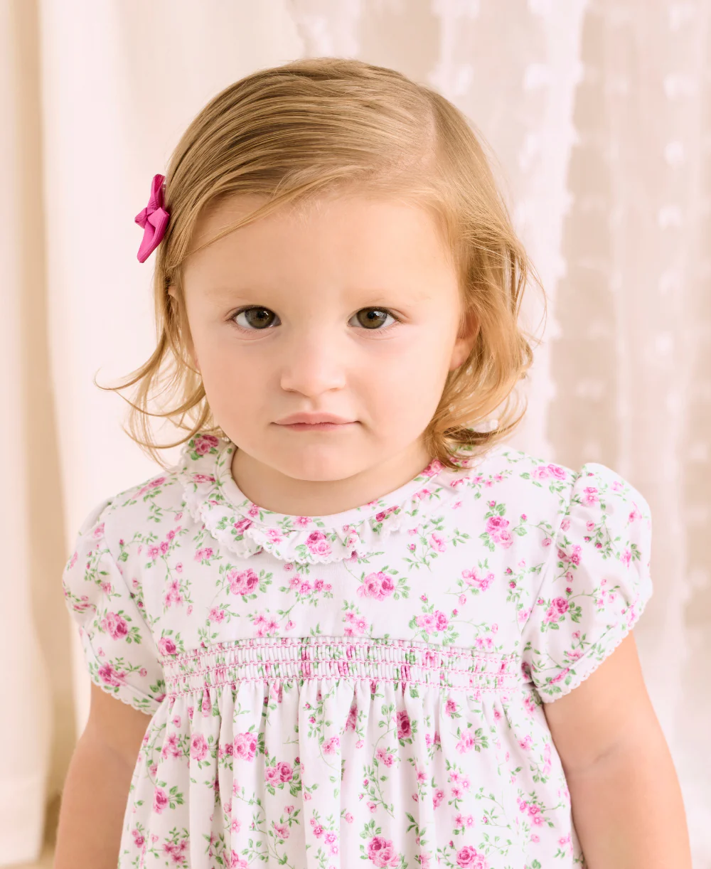 Victorian Roses Smocked Dress Set - Image 2