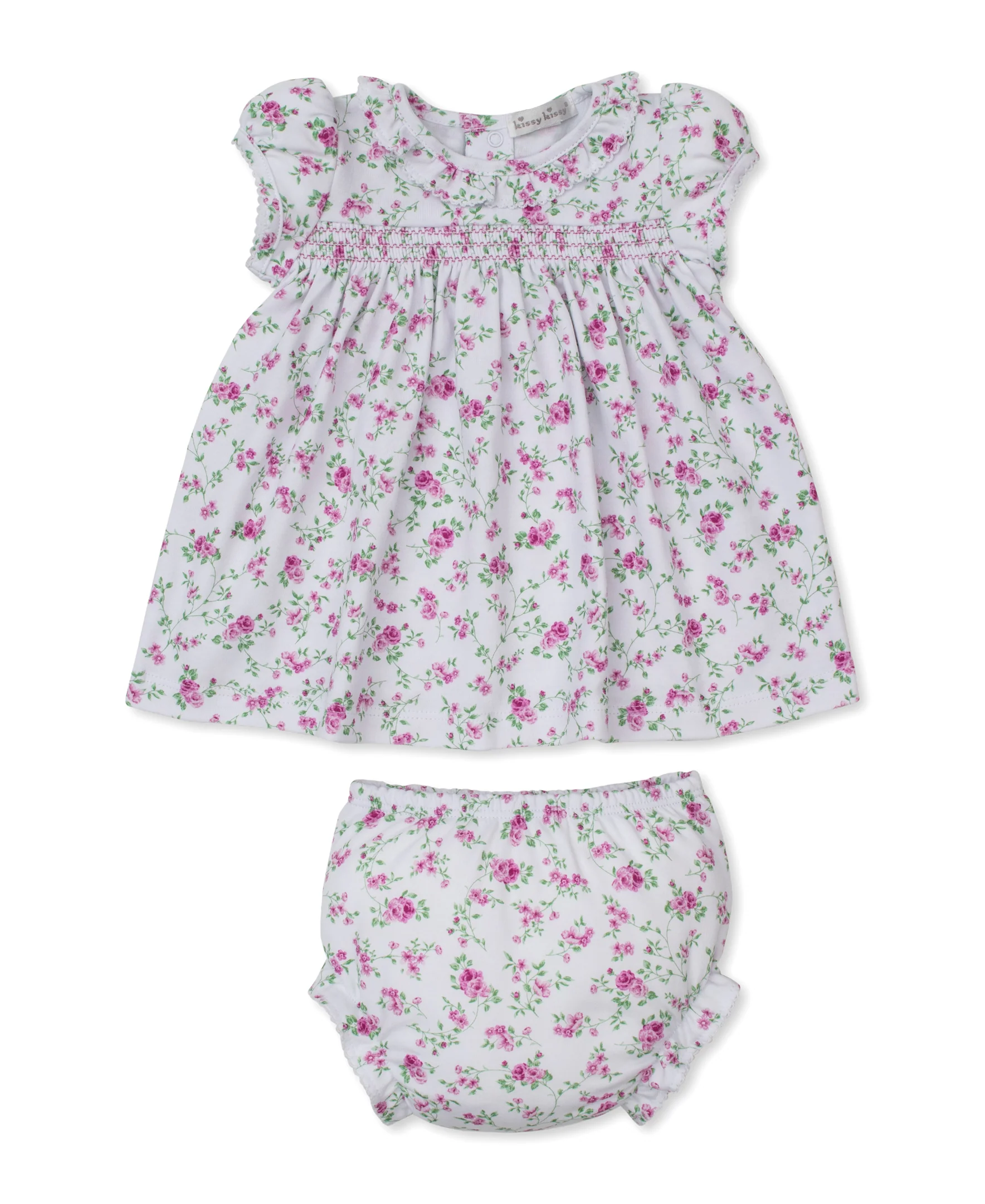 Victorian Roses Smocked Dress Set - Image 3