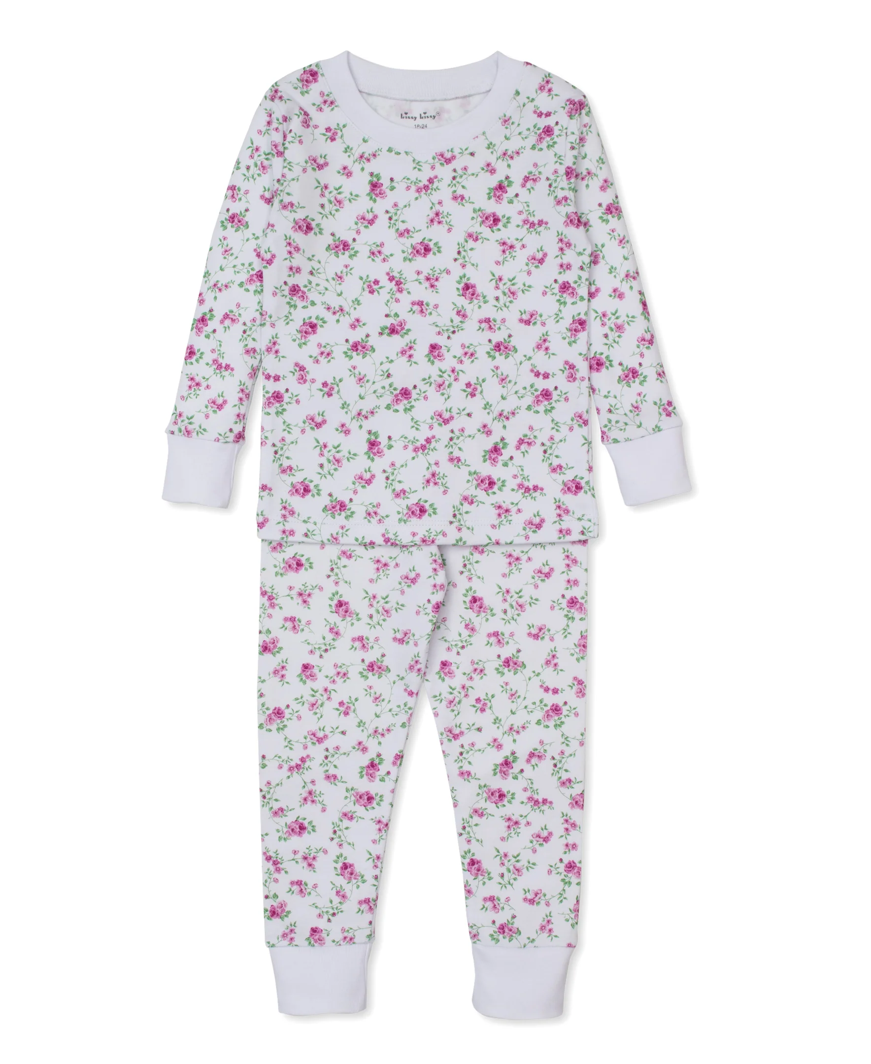 Victorian Roses Toddler Pajama Set - Image 4