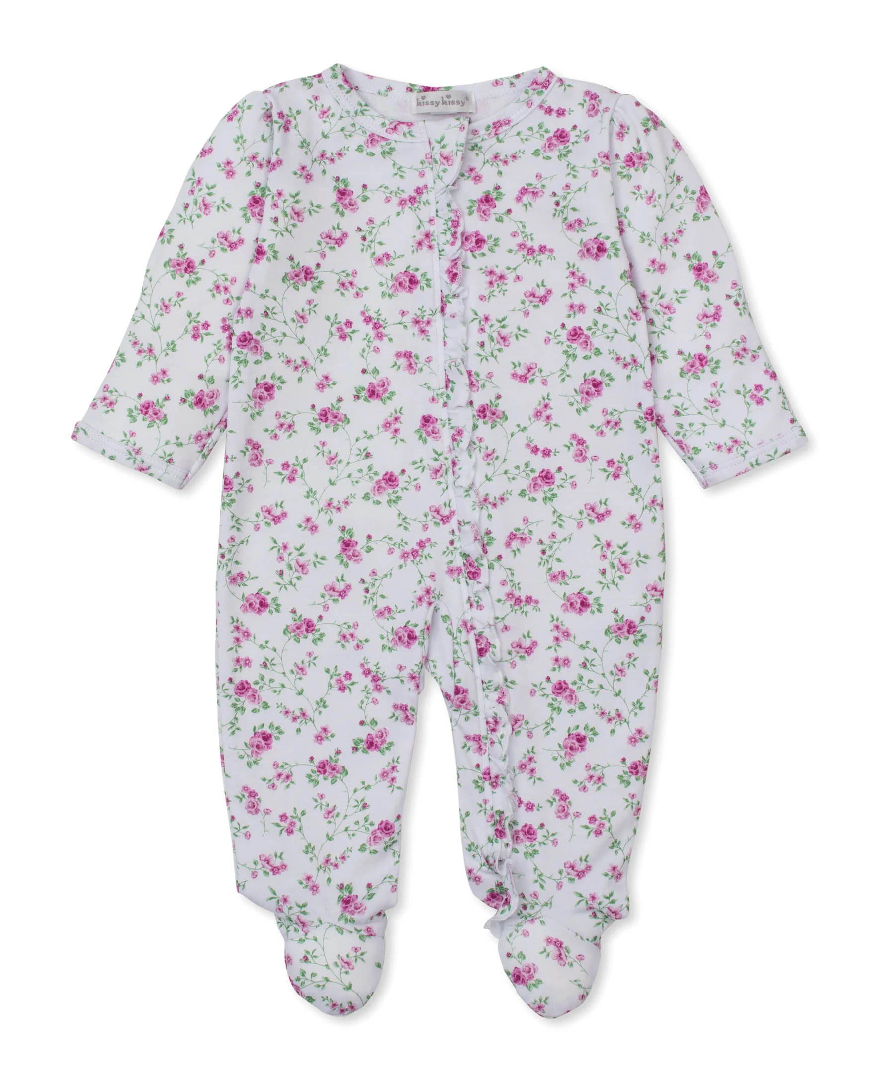 Victorian Roses Zip Footie - Image 2
