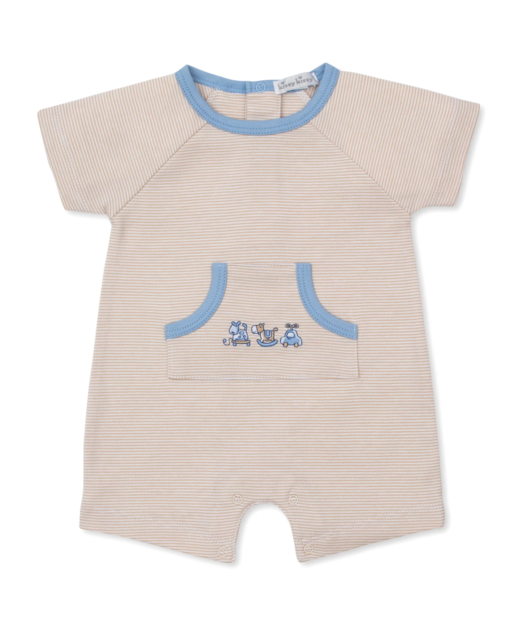 Vintage Toy Fun Short Stripe Playsuit - Image 2
