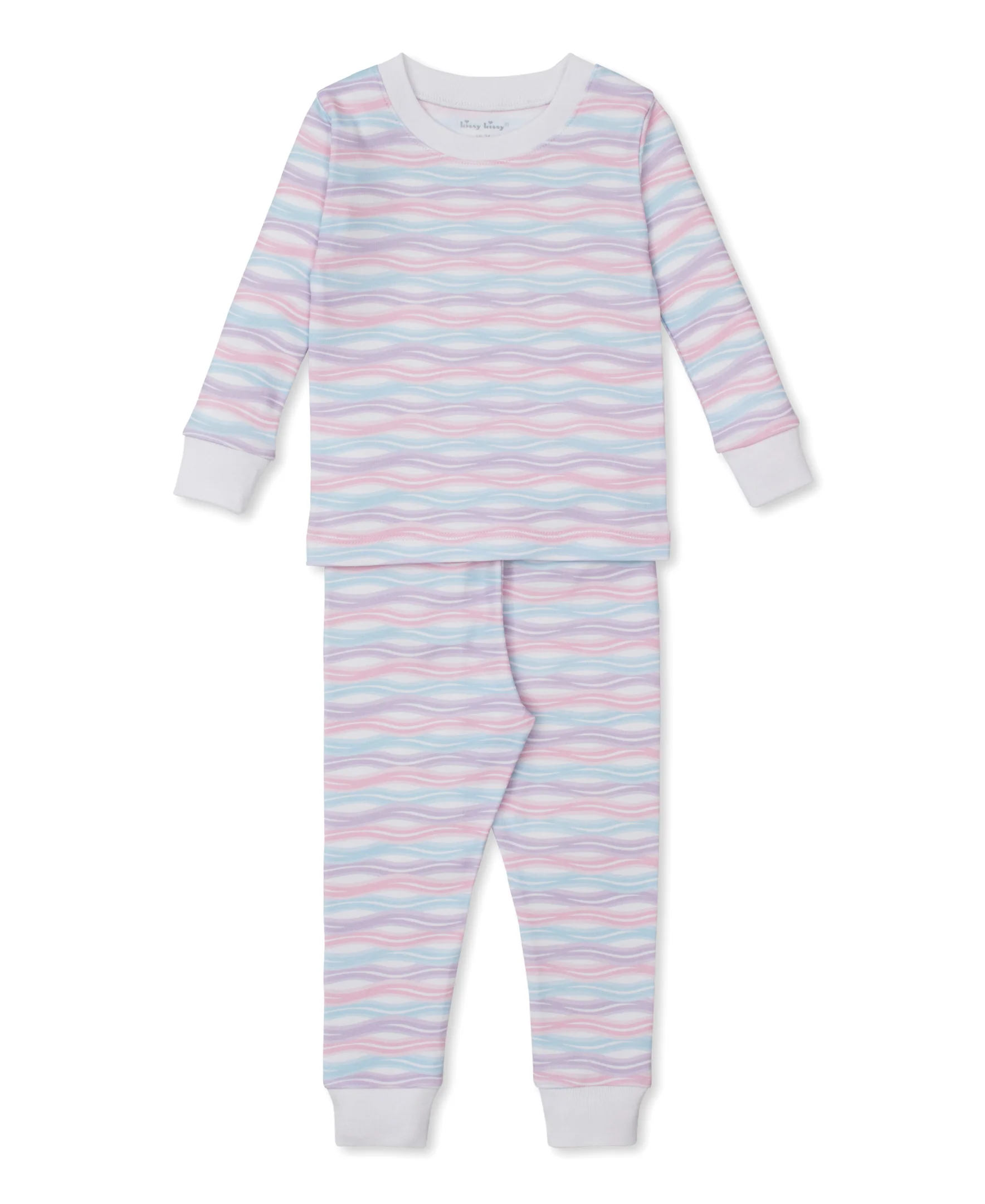 Watercolor Swirls Toddler Pajama Set
