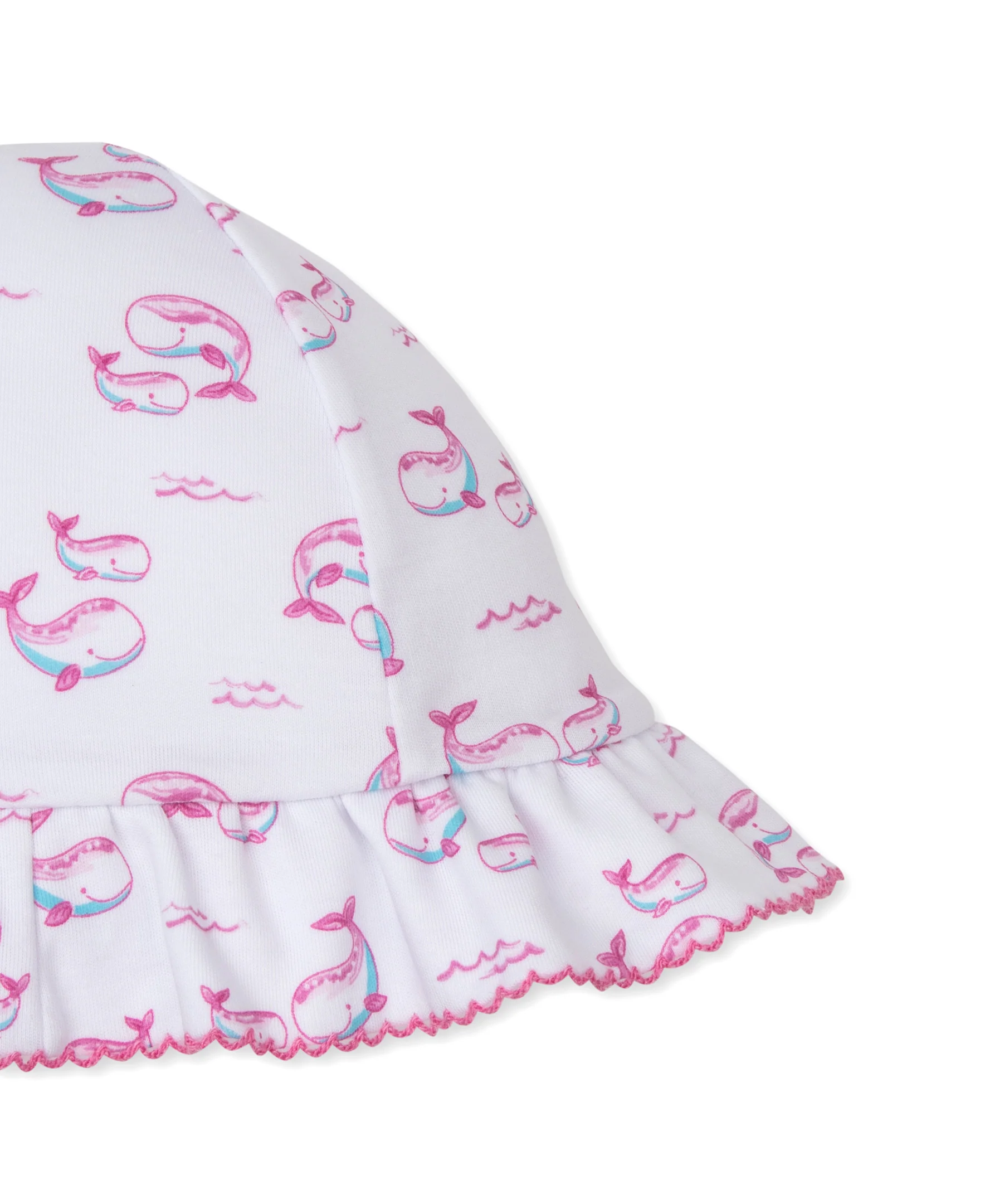 Whale Pods Pink Floppy Hat - Image 2