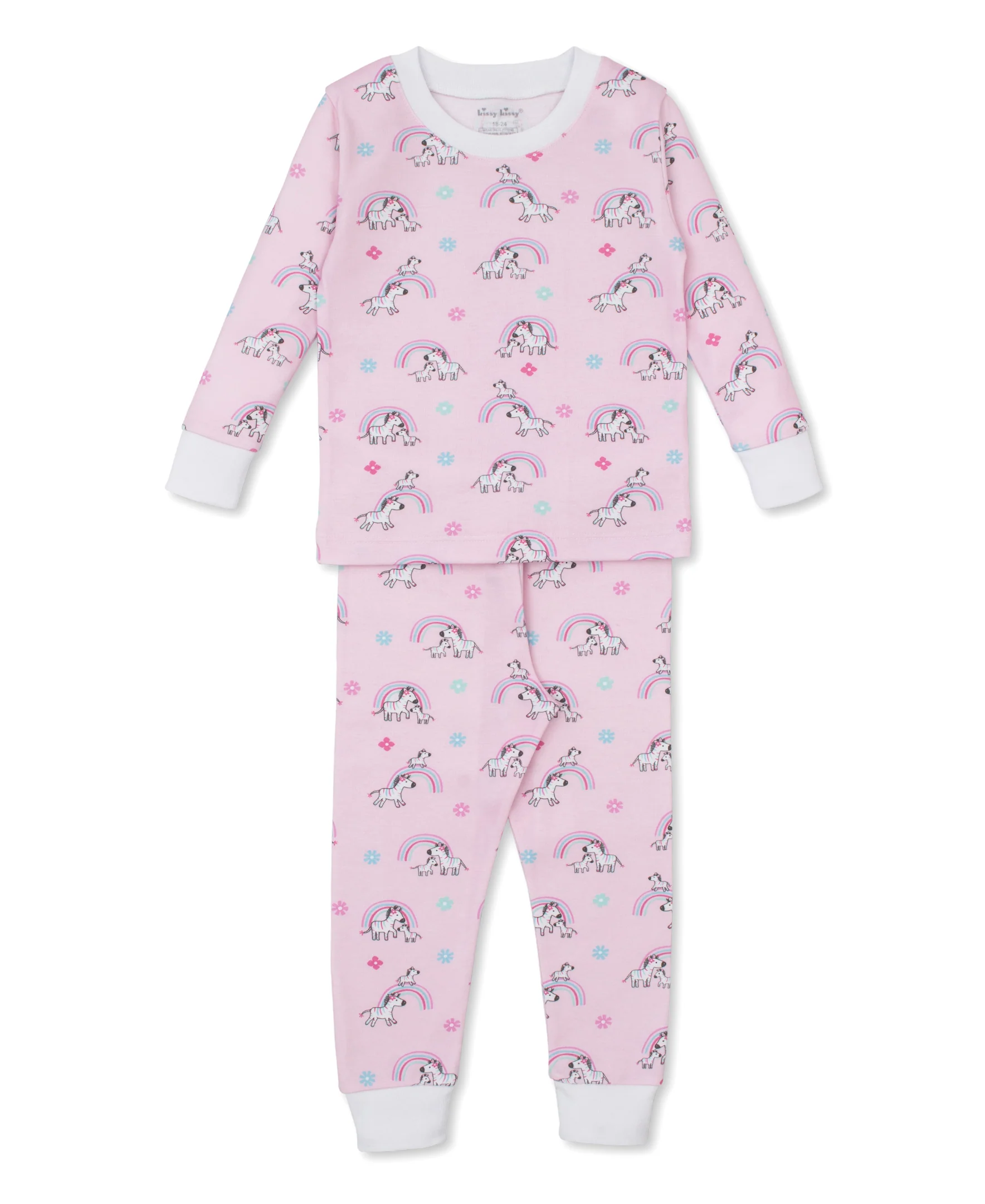 Zebra Summer Fun Toddler Pajama Set